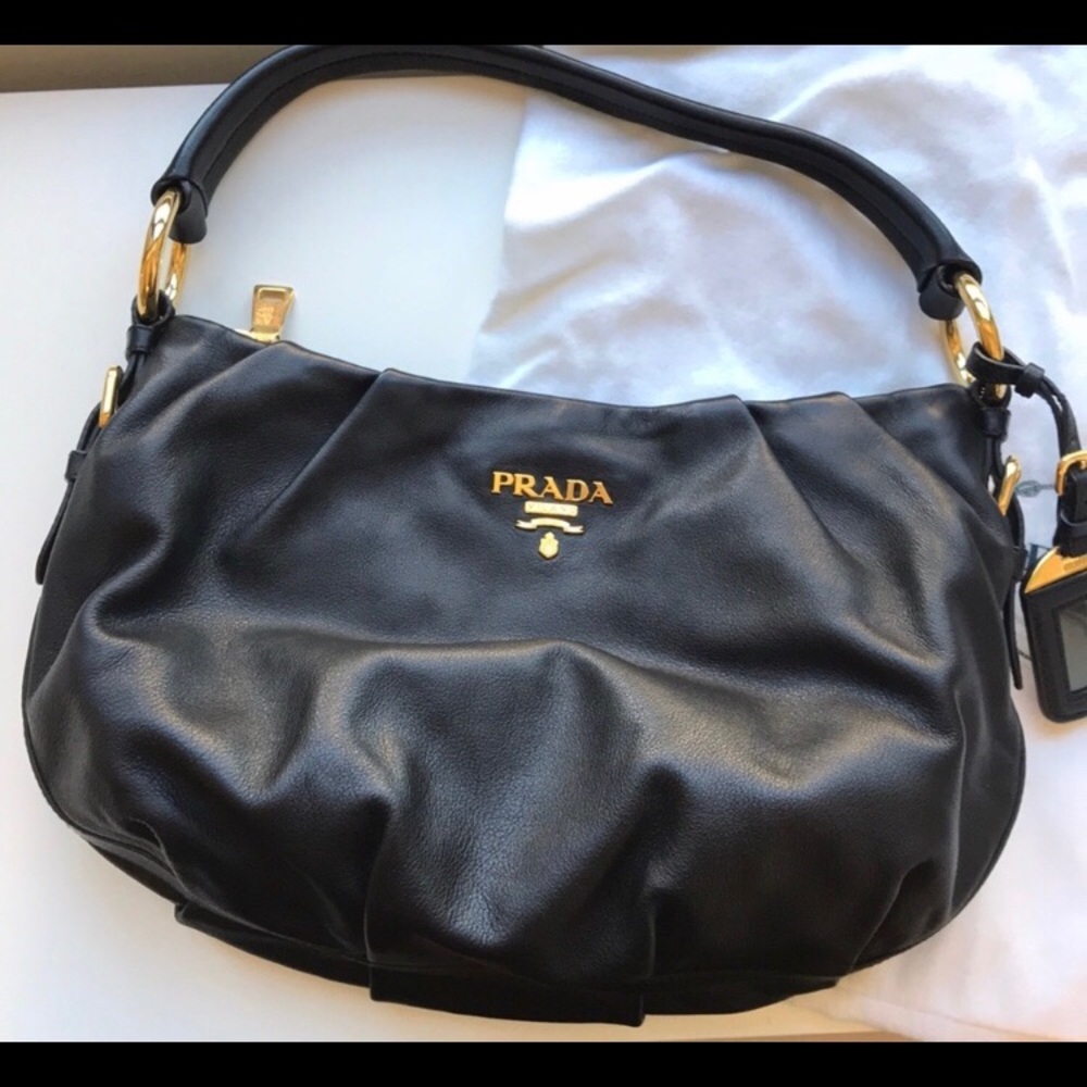 Small Prada hobo bag